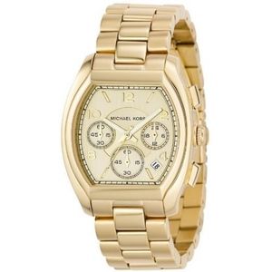 Michael Kors Ladies MK 5202 Chronograph Gold